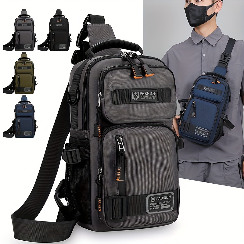 Travel Accessories Bike - Men's Chest Bag Multifunctional Molle Waist