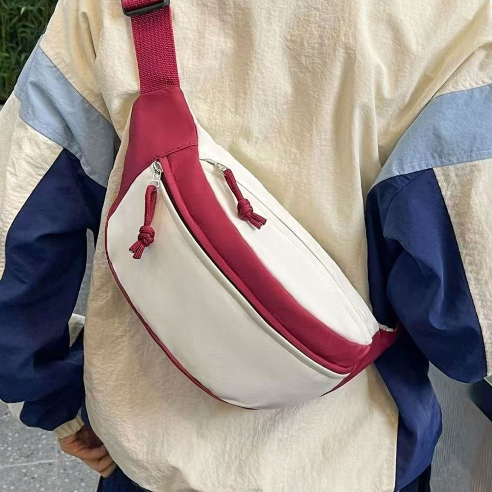 Travel Accessories Bike - 1 Piece Women's Chest Bag, Color-Blocked