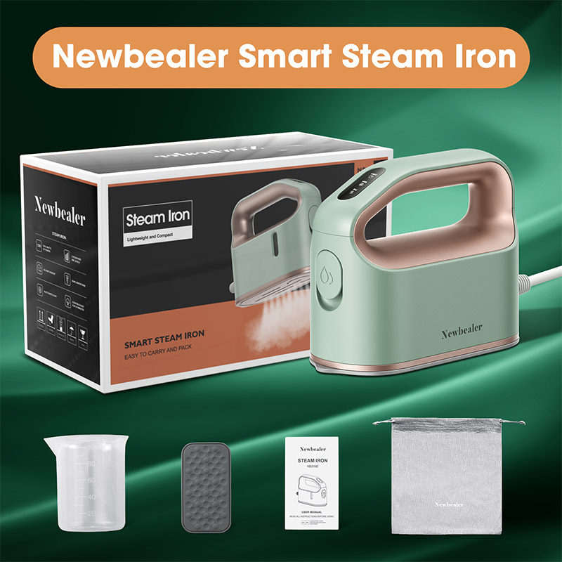 Portable Steamer Clothes - Handheld Garment Steamer 3-Level Smart Steam