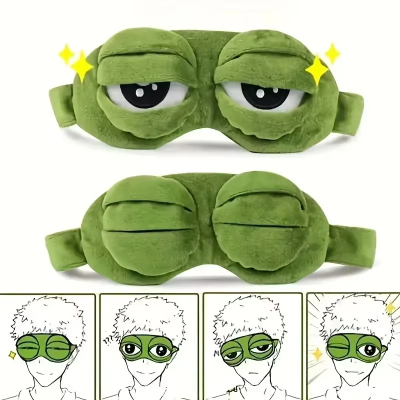 Travel Accessories Us - Frog Shaped Eye Mask Party Game