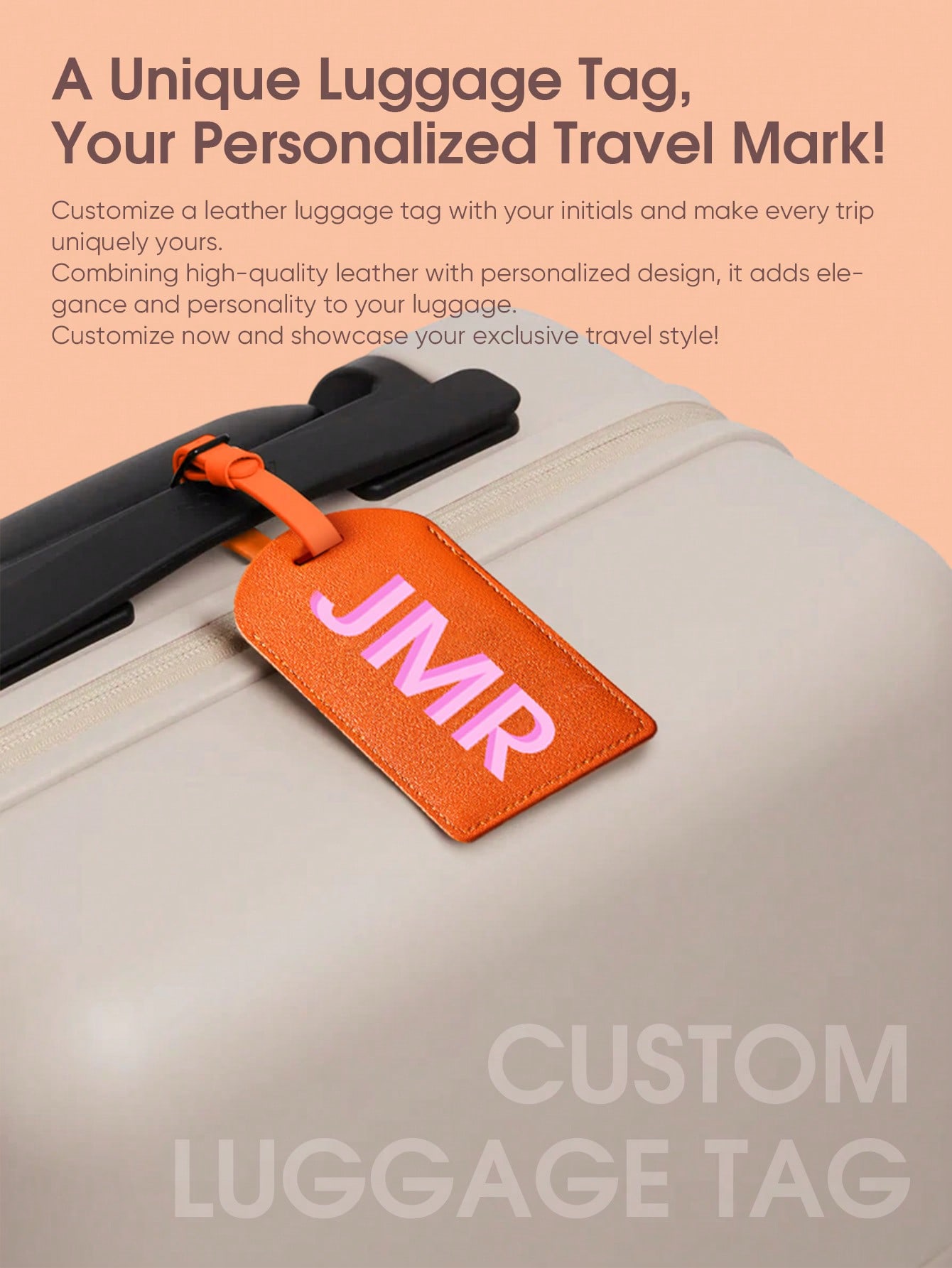 Personalized Initial Luggage T - Travel Accessories Bag review and price