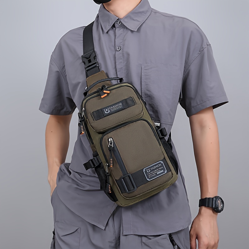 Men's Chest Bag Multifunctiona - Travel Accessories Bike review and price