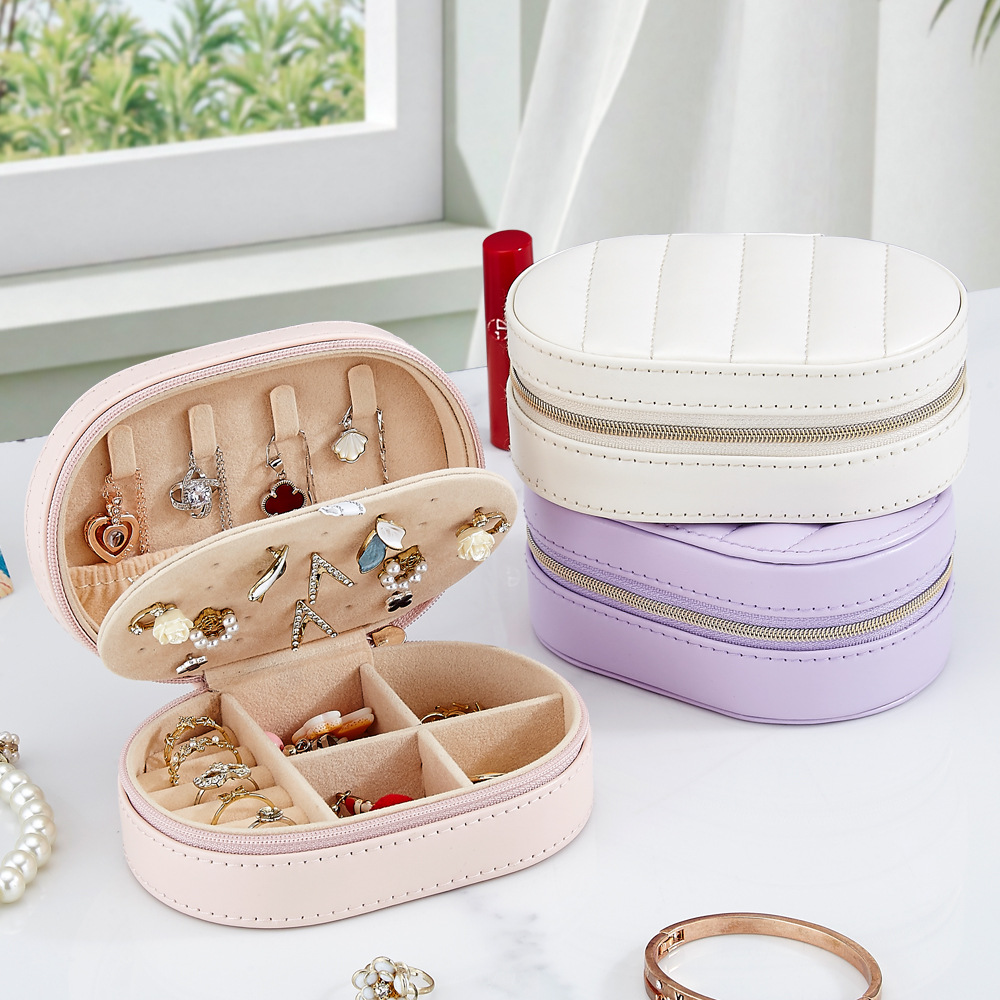Portable Oval Jewelry Storage  - Travel Accessories Bd review and price