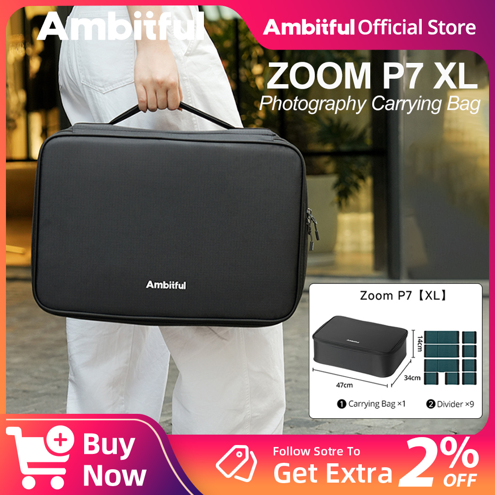 Ambitful ZOOM P7II XL Photogra - Camera Bag Travel review and price