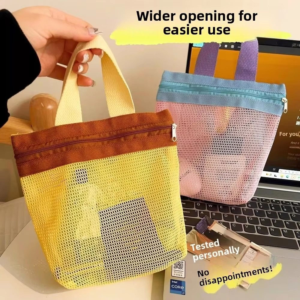 New Dopamine Mesh Toiletry Bag - Travel Accessories Bag review and price
