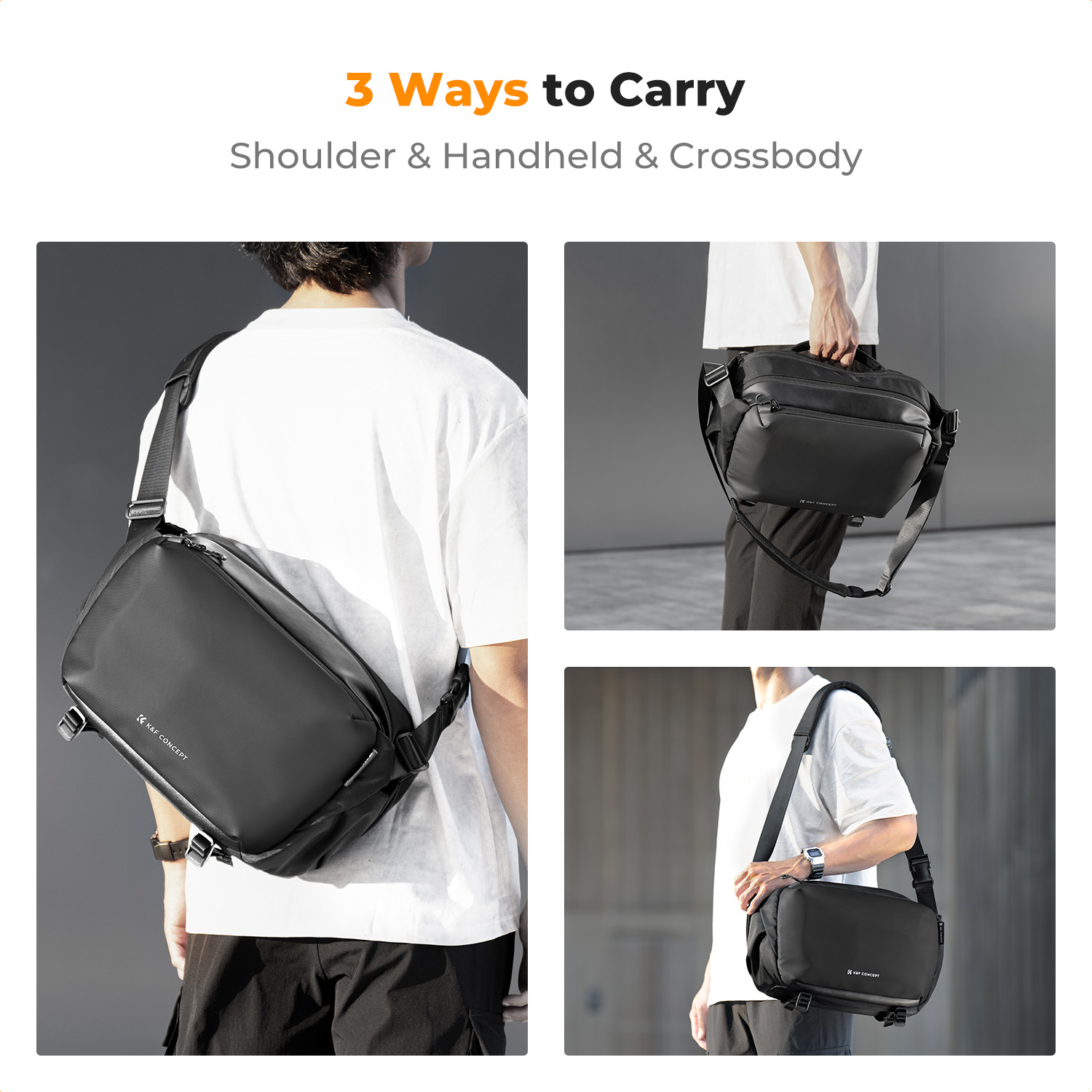 K&F CONCEPT 12L/10L Camera Sli - Camera Bag Travel review and price