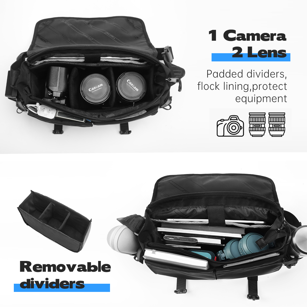 Tigernu Men's Shoulder Bags Wa - Camera Bag Travel review and price