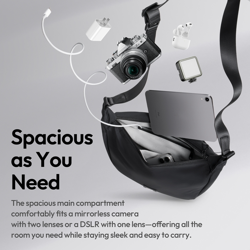 Ulanzi HMN1 Lunar Sling Bag Wh - Camera Bag Travel review and price