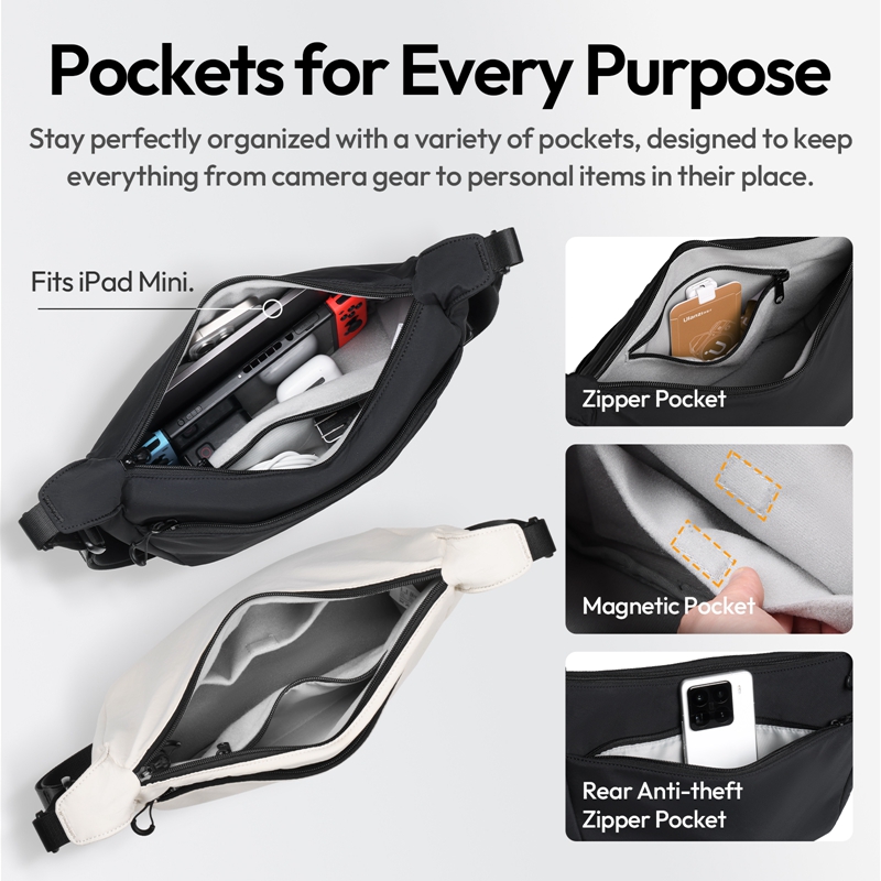 Ulanzi HMN1 Lunar Sling Bag Wh - Camera Bag Travel review and price