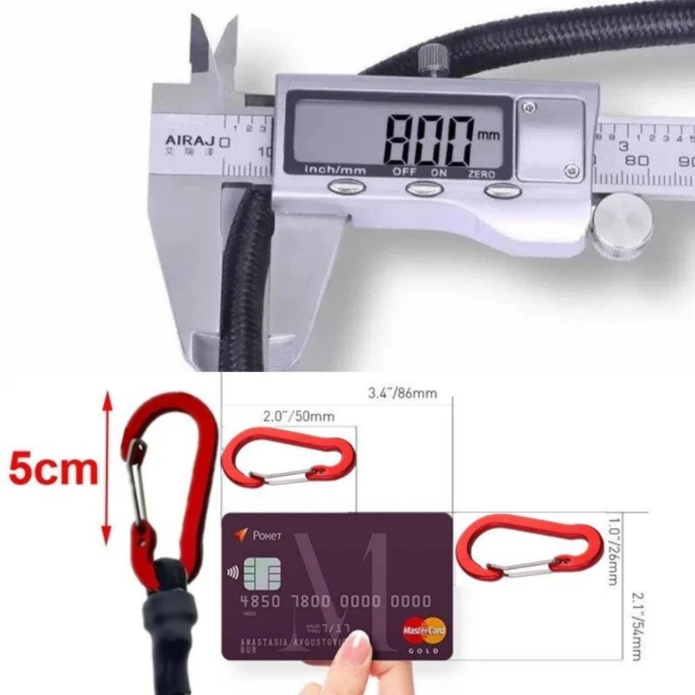 60-90cm 8mm Packing Ropes Outd - Travel Accessories Bike review and price