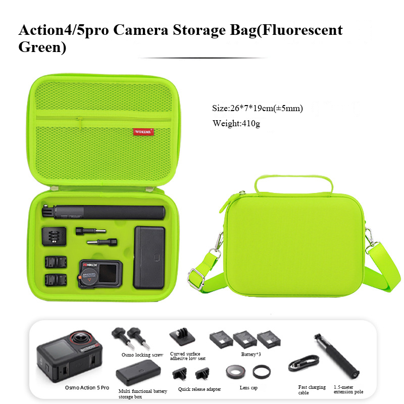 For DJI Osmo Action 3/4/5 pro  - Camera Bag Travel review and price