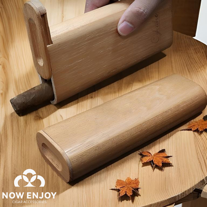 Portable Cigar Case Natural Ce - Travel Accessories Us review and price