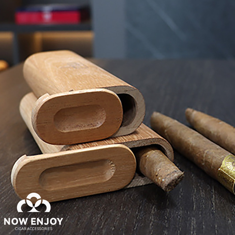 Portable Cigar Case Natural Ce - Travel Accessories Us review and price