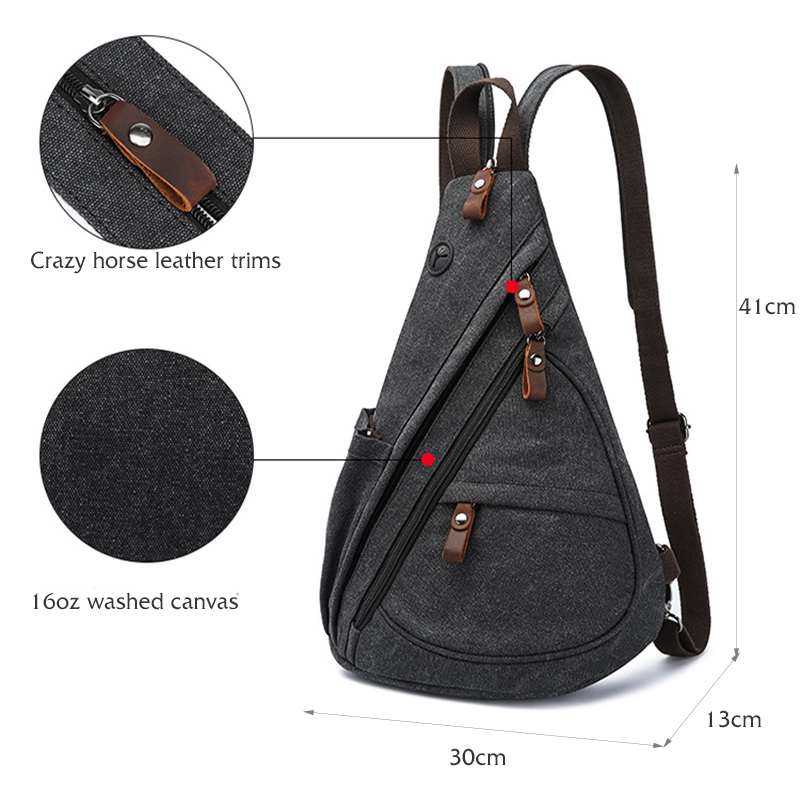 Canvas Sling Bag Convertible C - Travel Accessories Bike review and price