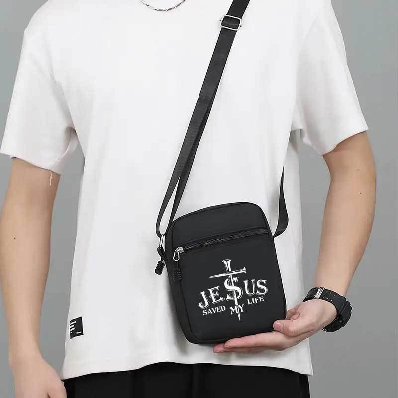 Jesus Saves My Life Crossbody  - Travel Accessories Teens review and price